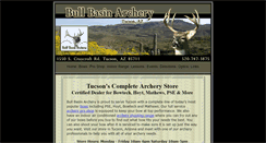 Desktop Screenshot of bullbasinarcherytucson.com